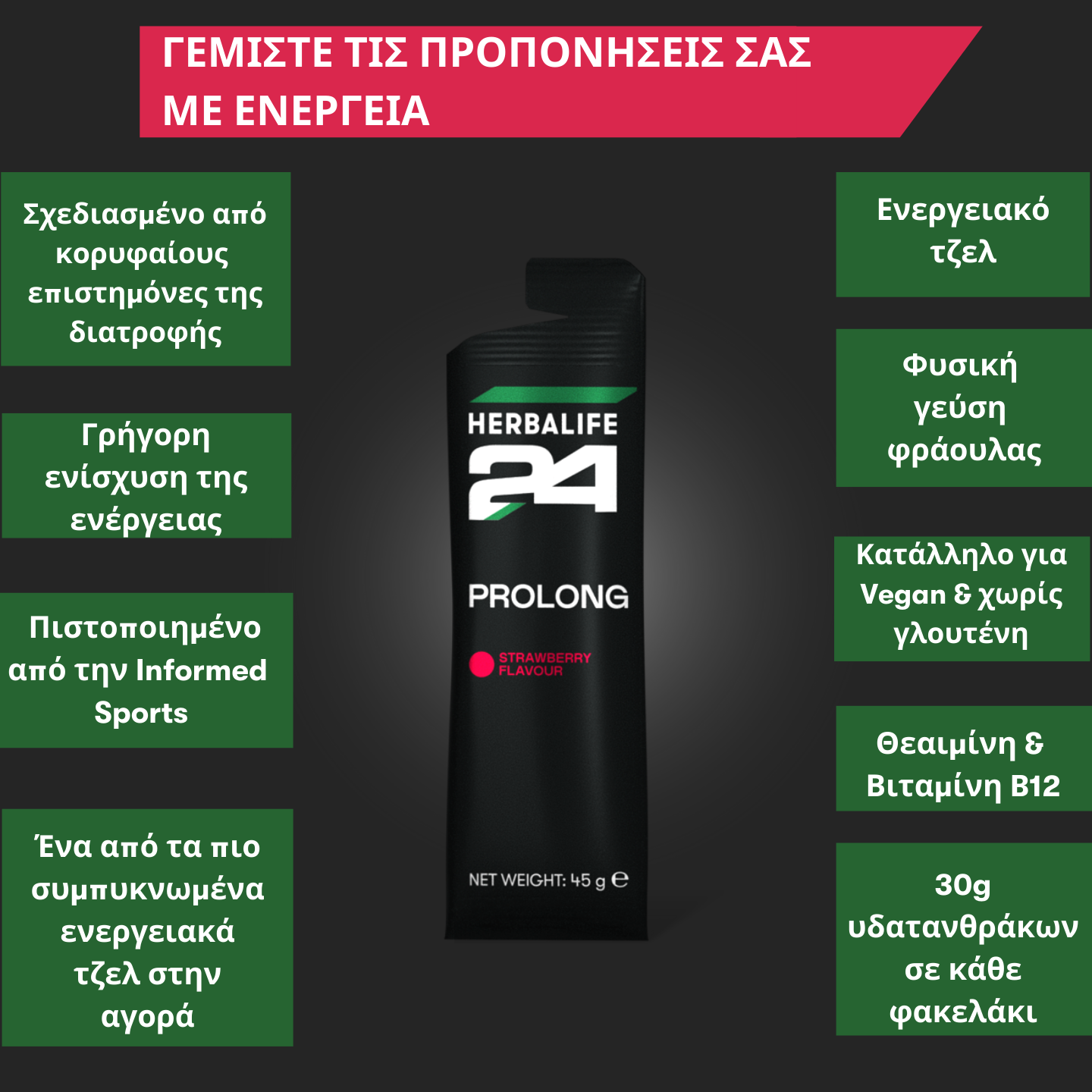 Herbalife24 Prolong Energy Gel