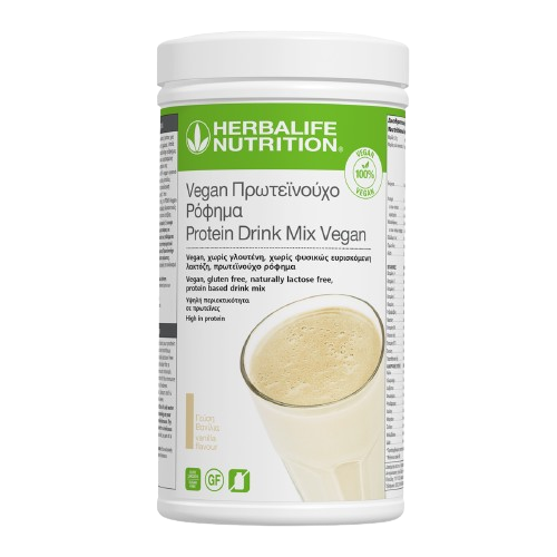 Vegan Πρωτεϊνούχο Ρόφημα (PDM Vegan) Πρωτεϊνούχο Ρόφημα Βανίλια