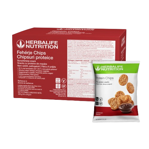 Protein Chips με γεύση Barbecue – 10 πακέτα ανά συσκευασία